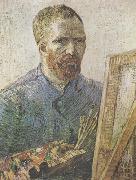 Vincent Van Gogh Self-Portrait in Fromt of thte Easel  (nn04) painting